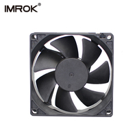 Ventilateur de refroidissement DC 80x80x25mm, petit ventilateur extracteur DC 80mm haute vitesse 12V 12 Volts pour purificateur d'air