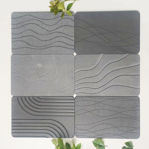 Alfombra de Baño de Tierra de Diatomeas, Rectangular, con Patrón Geométrico, Absorbente, de Secado Rápido, Diseño Minimalista - Product Image 2