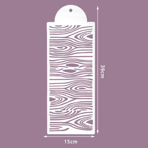 Plantillas de Madera Cortadas con Láser con Textura de Azafrán, Múltiples Diseños, Plantillas para Decoración de Pasteles, Flores, Estrellas, <span class=keywords><strong>Mariposas</strong></span> - Product Image 1
