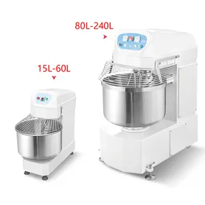 20l 30l 40l 50l Farina Planetario Mixer Panificio Impastatrice A Spirale Per La Vendita 8kg 12kg 16kg 20kg Pasta Impastatrice