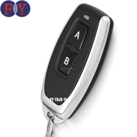 Control Remoto Inteligente de 433MHz de Doble Canal, Transmisor de Código de Aprendizaje EV1527 para Sistemas de Puertas Universales