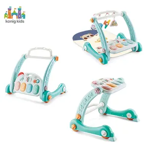 Konig Kids 2 In 1 Kick N Spelen Pianomuziek Playmat Activiteit Piano Gym Kinderwagen En Babymat