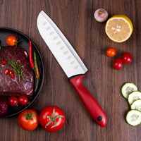 30cm Filetmes Roestvrij Staal Santoku Koksmes Restaurant Slagerij Vis Vlees Snijden Plastic Handvat Lange Lemmet