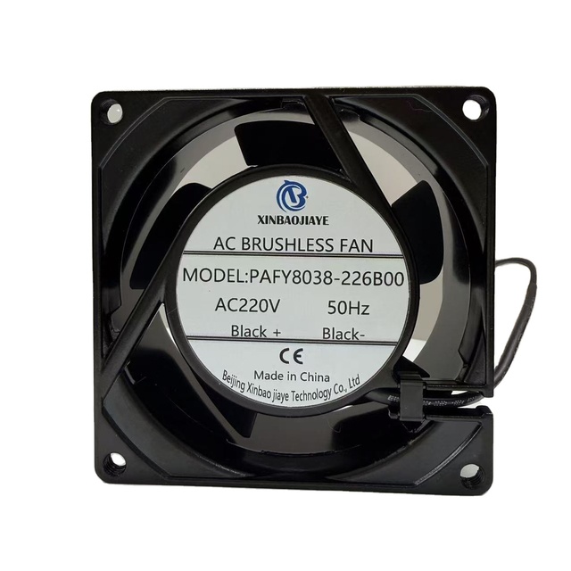 Electric Double Ball Bearing 8038MM IP55/IP68 Waterproof Aluminum Alloy 220V AC Fan 2600 RPM Fan
