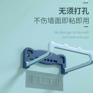 Soporte multifuncional para lavabo, sin necesidad de taladrar, estante de baño montado en la pared, estante de almacenamiento plegable para lavabos de baño. - Product Image 1