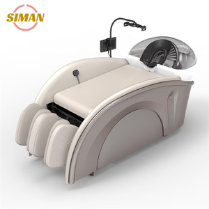 Siman Advanced FRP Shampooing <span class=keywords><strong>Chaise</strong></span> avec Auto-Pulse Lavage Massage Professionnel Suivi des Données de Santé et Interface de Thérapie à la Vapeur - Product Image 1