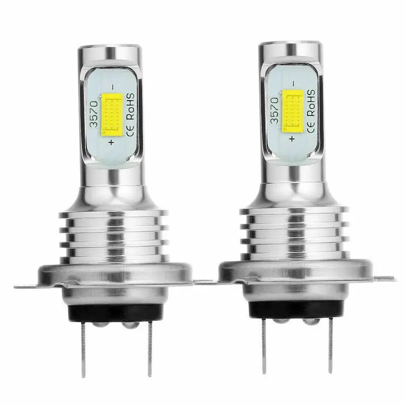 KEBOSIED H7 80W 3570 2SMD 디코딩 조명 자동차 LED 안개등 오토바이 빛