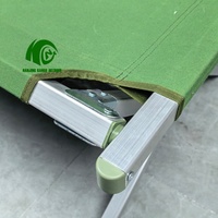 Lit de camping pliable tactique Kango de haute qualité, léger, portable, extra résistant, certifié ISO