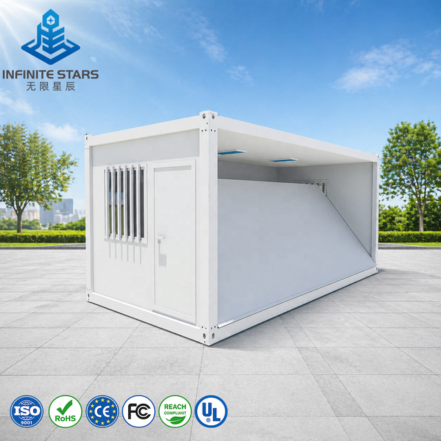 Hot Sale USA Europe Luxury Shipping  Folding Container House 2 Bedroom Pop Up Steel Structure Ready Made For Villa Resort