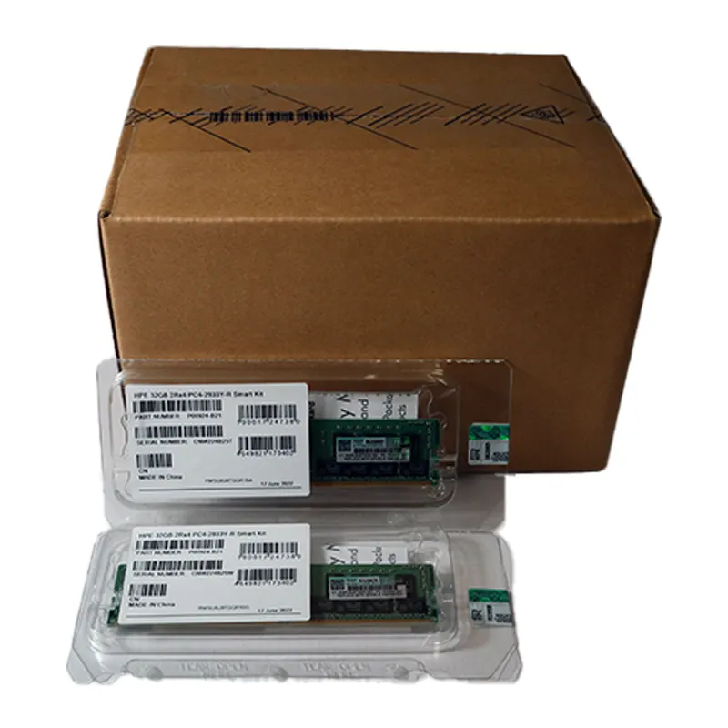 P06029-B21 HPE 16GB (1x16GB) 단일 순위 x4 DDR4-3200 CAS-22-22-22 등록된 스마트 메모리 키트