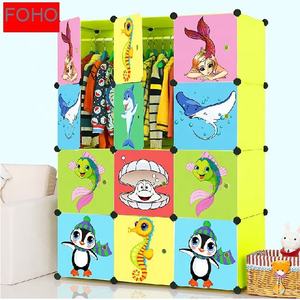 ורוד אופנה פלסטיק שינה זול מתקפל להסרה ארון ארון מלתחה מומבאי - Product Image 6