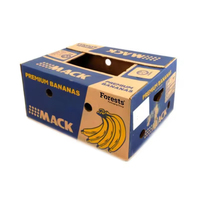 2026 NIEUWE Op maat gemaakte golfkartonnen fruitverpakking met logo bedrukt bananenverzenddoos voor verse producten