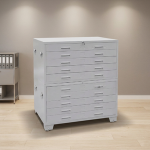 Engineering A0 Size Steel Base-mounted Map Cabinet Drawing <b>File</b> Cabinet <b>Drawer</b>-type Customized Base-mounted Map Cabinet - Product Image 3