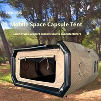 Abri de camping gonflable rapide et portable en tissu Oxford imperméable, capsule spatiale Air Zone pour l'extérieur, utilisable en toutes saisons