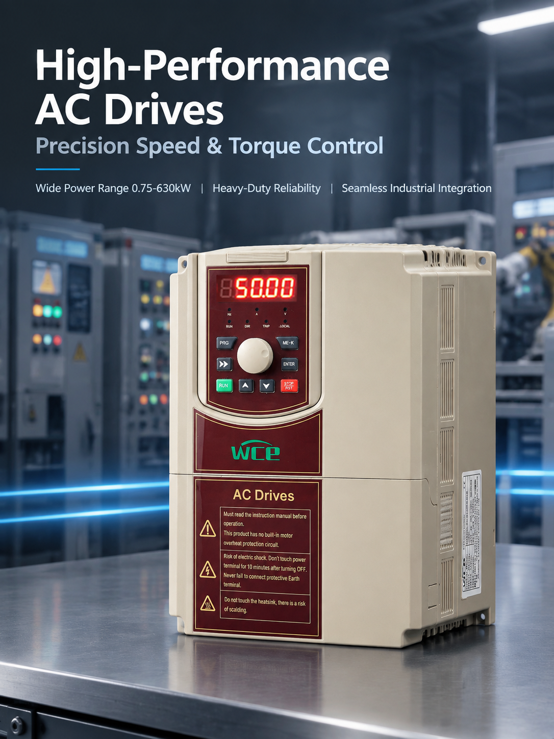 Solar VFD Solar Pump Inverter With MPPT, Dual Use For Solar & General Load, Support Synchronous & Asynchronous Motor, LCD Keypad · image 1