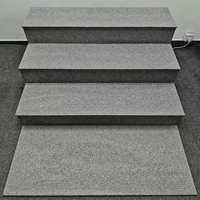 Profilé de marche extérieur antidérapant avec marche et rebord 1200x300mm, rainuré (taille sur mesure) - Fournisseur Foshan