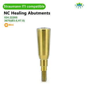 Fournisseur vérifié : Abutment de guérison pour Straumann Gum Former, pièces d'<span class=keywords><strong>implant</strong></span> <span class=keywords><strong>dentaire</strong></span> personnalisées OEM ODM, <span class=keywords><strong>prix</strong></span> d'usine, <span class=keywords><strong>en</strong></span> stock, expédition 24h - Product Image 4