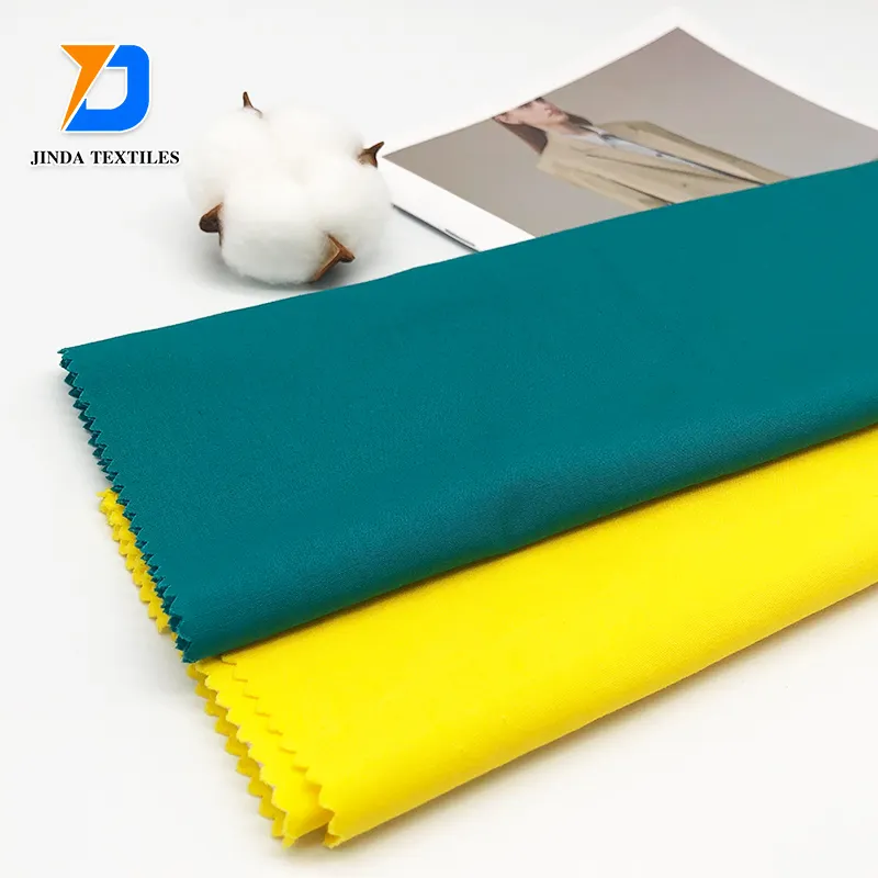 Jinda spandexTC Polyester Baumwoll bohrer Industrielles Uniform gewebe aus Polyester und Baumwolle