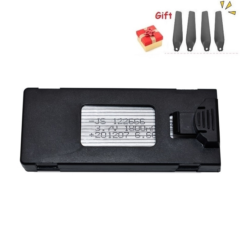 ZER-Batterie de drone RC 3.7V 1800mAh Li Ion Batterie Remplacement RC