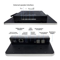 Tablette industrielle murale à écran plat 10,1 pouces avec écran tactile, prise en charge VGA et VESA, en stock, RK3288, 2 Go de RAM, 8 Go de stockage