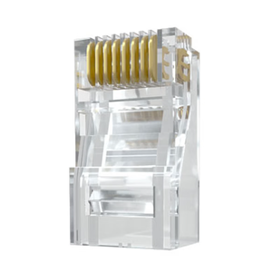 Набор из 100 прозрачных защитных колпачков для сетевых разъемов <span class=keywords><strong>RJ45</strong></span> (CAT6, CAT6A, CAT7) с функцией разгрузки кабеля, аксессуары для коннекторов - Product Image 2