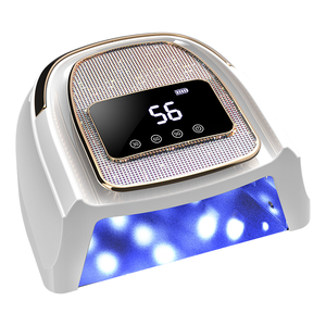 Rechargeable UV LED Nail <b>Lamp</b> Automatic Gel Polish Dryer Plastic Nail Curing <b>Lamp</b> <b>with</b> Battery - Product Image 1