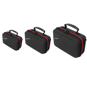 Grande boîte de rangement en EVA avec fermeture à glissière, grande capacité, mousse prédécoupée DIY, sac de transport pour appareil photo, électronique, outils - Product Image 1