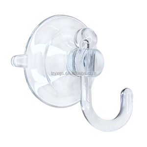 Tùy chỉnh trong suốt hút cốc nhựa móc với đường kính 30-60mm cho hộ gia đình phòng tắm và nhà bếp móc - Product Image 3