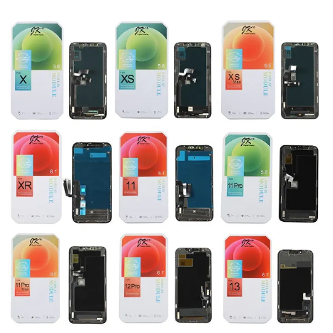JK Oled LCD Assembly for iPhone X XS XSMAX XR 11 12 12 Pro Max 13 13 Pro 13 Pro Max 14 15 16 16E JK LCD Screen Display