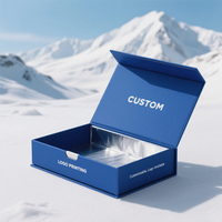 Cajas de Regalo Plegables para Ropa, Impermeables, de Alta Gama, con Cierre Magnético Resistente, Forro de Esponja y Cartón