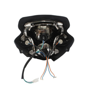 Phares de moto tout-terrain modifiés, design tête de mort fantôme pour une visibilité améliorée, accessoire pour systèmes de carrosserie - Product Image 4