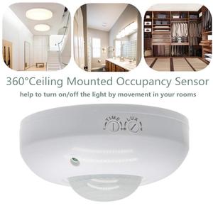 고품질 <span class=keywords><strong>PIR</strong></span> 인체감지 센서 적외선 증폭기 360도 감지각 8M 거리 IP20 방수 이중 전압 실내/외 겸용 - Product Image 3