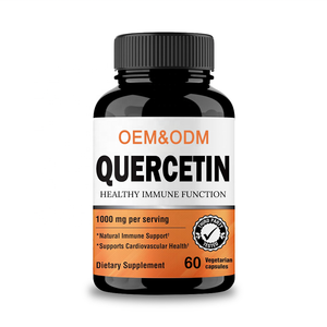 OEM Bioflavonoids solunum sağlığı bitkisel takviyeler <span class=keywords><strong>Quercetin</strong></span> özü tozu bağışıklık desteği için 60 kapsül - Product Image 1