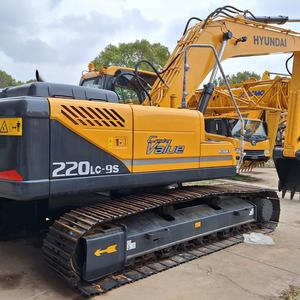 Original usado Robex Hyundai 220 20ton excavadora maquinaria de construcción Hyundai 220LC-9S excavadora en venta - Product Image 3