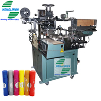 Machine automatique d'estampage à chaud de précision pour stylo à bille, crayon cylindrique pour rouge à lèvres et Eyeliner