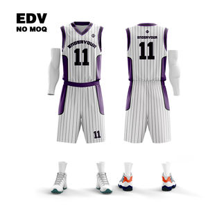 Conjunto de Uniforme de Baloncesto Personalizado para Hombre, Ropa Deportiva Vibrante - Product Image 2