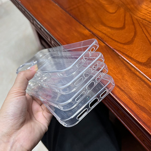 Mềm 2.0mm TPU trong suốt rõ ràng điện thoại trường hợp bìa cho <span class=keywords><strong>iPhone</strong></span> 16 Pro Max XS 15 14 13 chống sốc bảo vệ điện thoại di động trường hợp - Product Image 6