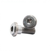 Vis à tête Torx en titane naturel GR5, vis à pas antidérapant pour étrier de frein de moto et pièces de modification de moteur