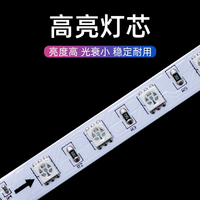 Lampu Strip LED RGB WS2811 24V Pengubah Warna Gradasi, IC Kontrol TTL SM16703, Strip Fleksibel SMD, Rating IP44, Garansi 2 Tahun