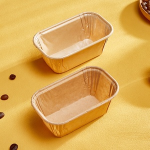 Nóng bán không thấm mỡ cán rim cupcake cốc giấy hình chữ nhật Muffin nướng ly - Product Image 3