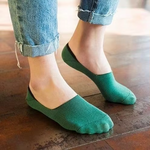 Chất Lượng Cao Thời Trang Bán Buôn Thiết Kế Mới Chất Lượng Thời Trang Đầy Màu Sắc Hữu Cơ Tre Người Đàn Ông Vớ Vô Hình - Product Image 3