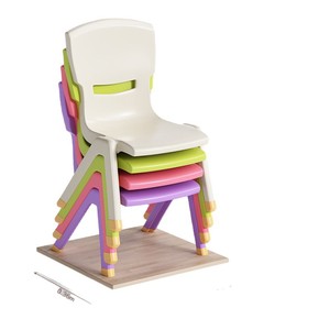 Children's Plastic Chair Set With Table For Kids Playroom And Learning Durable Non Slip Design For Toddlers And Preschoolers - Product Image 5