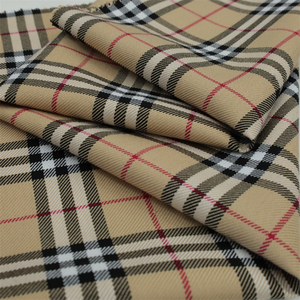 Tela a cuadros 100% <span class=keywords><strong>lyocell</strong></span> al por mayor en beige negro tartán tela a cuadros vibrante para traje abrigo vestido falda - Product Image 6