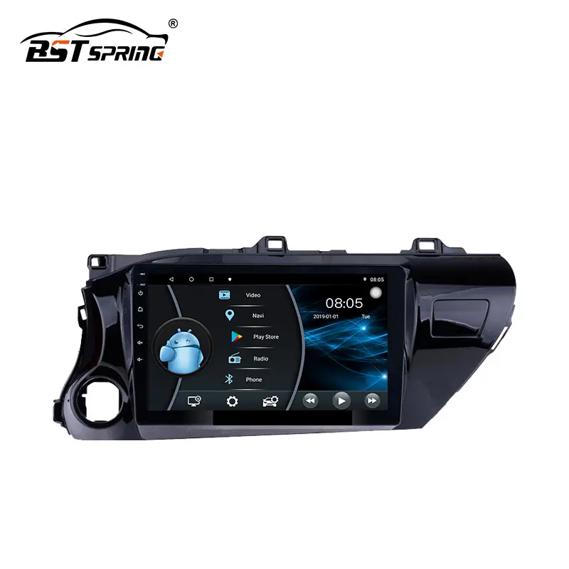 Bosstar 10 Inch Android Car Audio System Voor Toyota <span class=keywords><strong>Hilux</strong></span> 2018 Auto <span class=keywords><strong>Gps</strong></span> Navigatiesysteem Dvd-speler