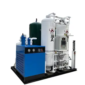 Energy efficient PSA nitrogen generator with air compressor