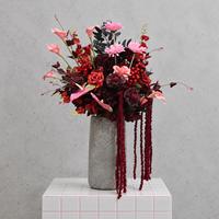 Arrangement floral de mariage, fleurs artificielles, centre de table de luxe pour la décoration de la cérémonie de mariage