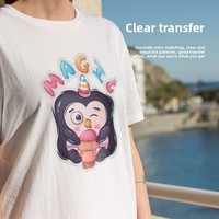 Papier de sublimation par transfert thermique A4/A3 pour l'impression sur vêtements, t-shirts clairs non-cotillons, pressage de mugs, 100-1000 feuilles