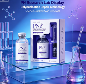 Set de Ampollas de Polinucleótidos PN, Revitalizador de Piel con Péptidos PDRN, Líquido, Empaque en Caja de Marca Privada para Uso Comercial - Product Image 1