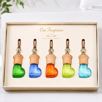 Flacon diffuseur de parfum pour voiture suspendu en verre rechargeable avec corde, emballage OEM, logo personnalisé, service OEM