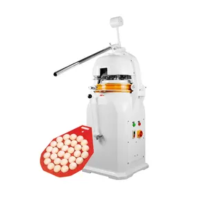 Cortador de bollos para moldura de pan de panadería de alta eficiencia automática de Malasia, máquina cortadora de bolas redondeadas para Pizza, divisor y moldeador de masa